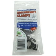 Emergency Hose Clamps, 8-Pack