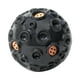 thumbnail image 5 of Pelota de juguete para perros masticable agresiva, pelota interactiva para perros con sonido chirriante, duradera Negro, 5 of 9