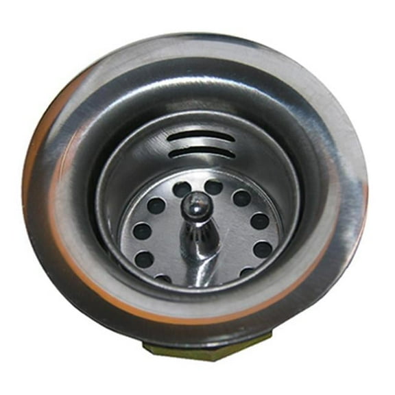 Larsen Supply 03-1101 1.5 in. Chrome Plated Junior Duo Sink Strainer