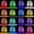 thumbnail image 1 of Purple Lights, Waterproof Outdoor String Lights For Indoors And Outdoors, 33ft 100 LED, Multi-color Changing Fairy Lights, Expandable Via Tail Plug, High Flexibility Copper Wire, 1 of 7