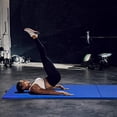 thumbnail image 2 of FDW 4'x8'x2" New Folding Panel Gymnastics Mat, Perfect for Indoor/Outdoor Exercise(Blue), 2 of 7