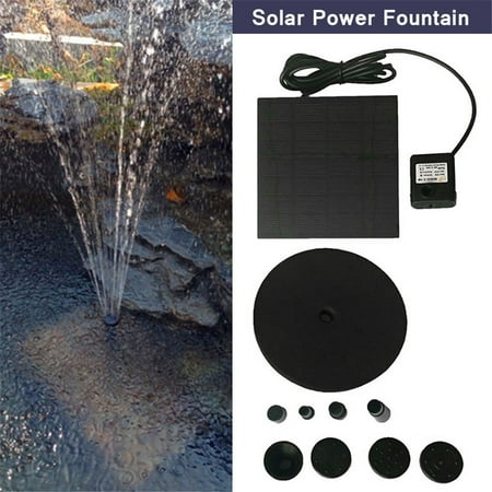 Solar Bird Bath Fountain Pump Solar Fountain for BirdBath Floating Water Pumps Kit Fountains for Garden Pond Outdoor