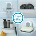 thumbnail image 5 of SlipX Solutions Suction Soap Saver & Double Hook Bundle, 5 of 5
