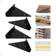 thumbnail image 3 of 4pz  Soportes para Repisas Flotantes  Malubero Negras, 3 of 5