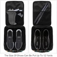 thumbnail image 2 of Platypus Polyester Shoe Boxes Storage Organizer Containers, 23x31cm/9x12in,, Shoe Storage Solutions for Closet Organization and Space Saving, 2 of 7