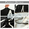 thumbnail image 6 of Skksst Stretch Tub Chair Slipcover Club Armchair Barrel Sofa Couch Cover Furniture Protector, 6 of 7