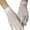 White, variant on GlovesTea Party Gloves Silk Elegant Wedding Gothic Gloves For Funeral Halloween Party Cosplay