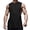 Black, variant on Mens Tank Top Beach Summer Casual Fashion Sports Solid Vest Sleeveless Round-Neck Tank Top