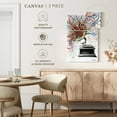thumbnail image 5 of Elephant Stock Louder Wall Art - Vertical Multi Panel Canvas - Living Room Wall Decor - Music Multi Panel - White And Blue Decor By Ashvin Harrison - 42" x 65", 5 of 8
