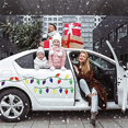 thumbnail image 2 of Christmas Car Reflective Light Bulb Magnet Decoration, Garage Mailbox Magnet Decal for Birthday Christmas Fun Decoration, 2 of 8