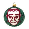 thumbnail image 2 of Frankenstein Ball Ornament Polish Glass The Halloween Collection by Thomas Glenn, 2 of 8