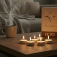 thumbnail image 3 of Leor & Lair Tealight Candles - 100 Pack - 4 Hour Burn Bulk Tea Lights for Home & Family, 3 of 4