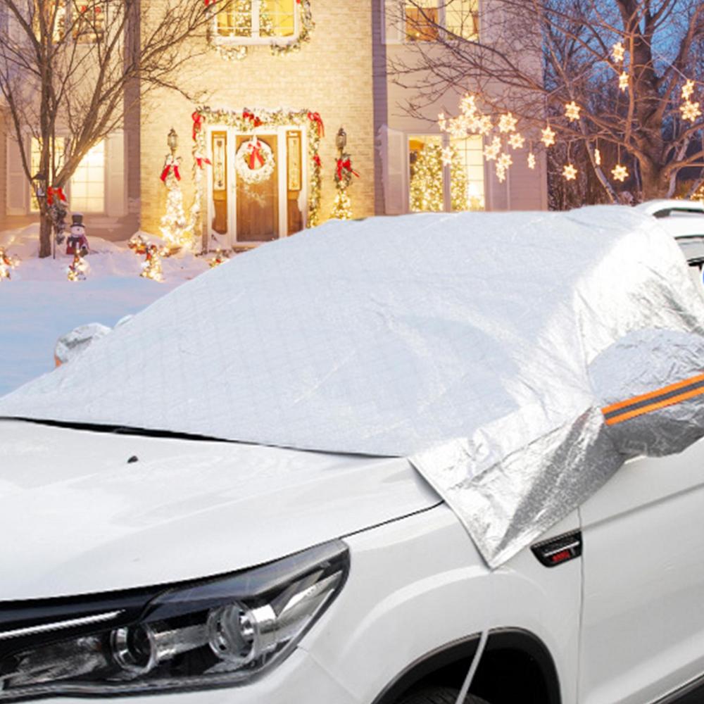 Tohuu Windshield Snow Cover Winter Full Coverage Windshield Guard General Easy to Install Vehicle Protective tools for Car SUV CRV Trucks and More No Scratches custody - image 4 of 16