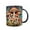 C 435, variant on QuLuJing Fathers Day Mug, 3 D Magics Mushrooms Mug Fashionable Cup Artistic Ceramic Cup Multifunctional Mug