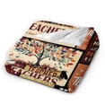 thumbnail image 4 of Teacher Blanket Gifts for Women, New Teachers Appreciation Gifts, Best Teacher Funny Birthday 60x50, 4 of 6