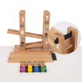 thumbnail image 3 of Wooden Car Ramp Set Interactive Wooden Racer Ramp Toy 4 Level Race Track Ramp, 3 of 10