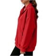 thumbnail image 6 of Womens Hoodie Oversized Hoodie Pullover Sweatshirt Long Sleeve Hoodies Sweatshirts for Womens Tops with Pocket, 6 of 9