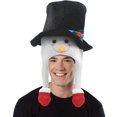 thumbnail image 3 of Disfraz navideño de tela con forma de muñeco de nieve para adultos y niños, 3 of 3