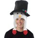 thumbnail image 1 of Adornos navideños para niños y adultos, tocado, lindo muñeco de nieve, sombrero creativo, regalo, sombrero de Navidad para anciano, 1 of 6