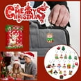 thumbnail image 2 of Caja sorpresa para llavero navideño, calendario del festival de alces, 24 días de entrega, caja sorpresa, caja de regalo con colgante de resina, 2 of 4