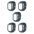 thumbnail image 2 of Maytalsory Silicone Wristband Strap For 2 3 Runner 2 3 Spark 3 GPS Watch navy blue 5Set, 2 of 6