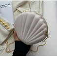thumbnail image 3 of YOUI-GIFTS Women Fashion Seashell Crossbody Shoulder Bag Chain Strap Handbags Acrylic/Synthetic PU leater Evening Clutch Purse, 3 of 4