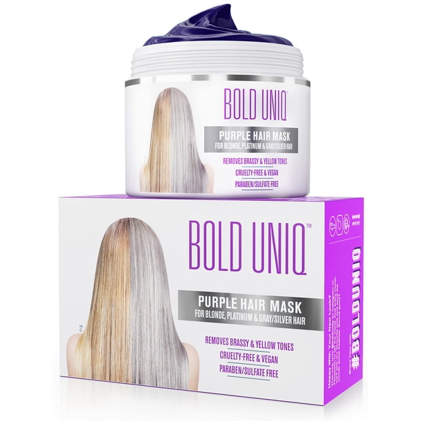 Mascarilla capilar Bold Uniq Purple Toner for Blonde 200 ml