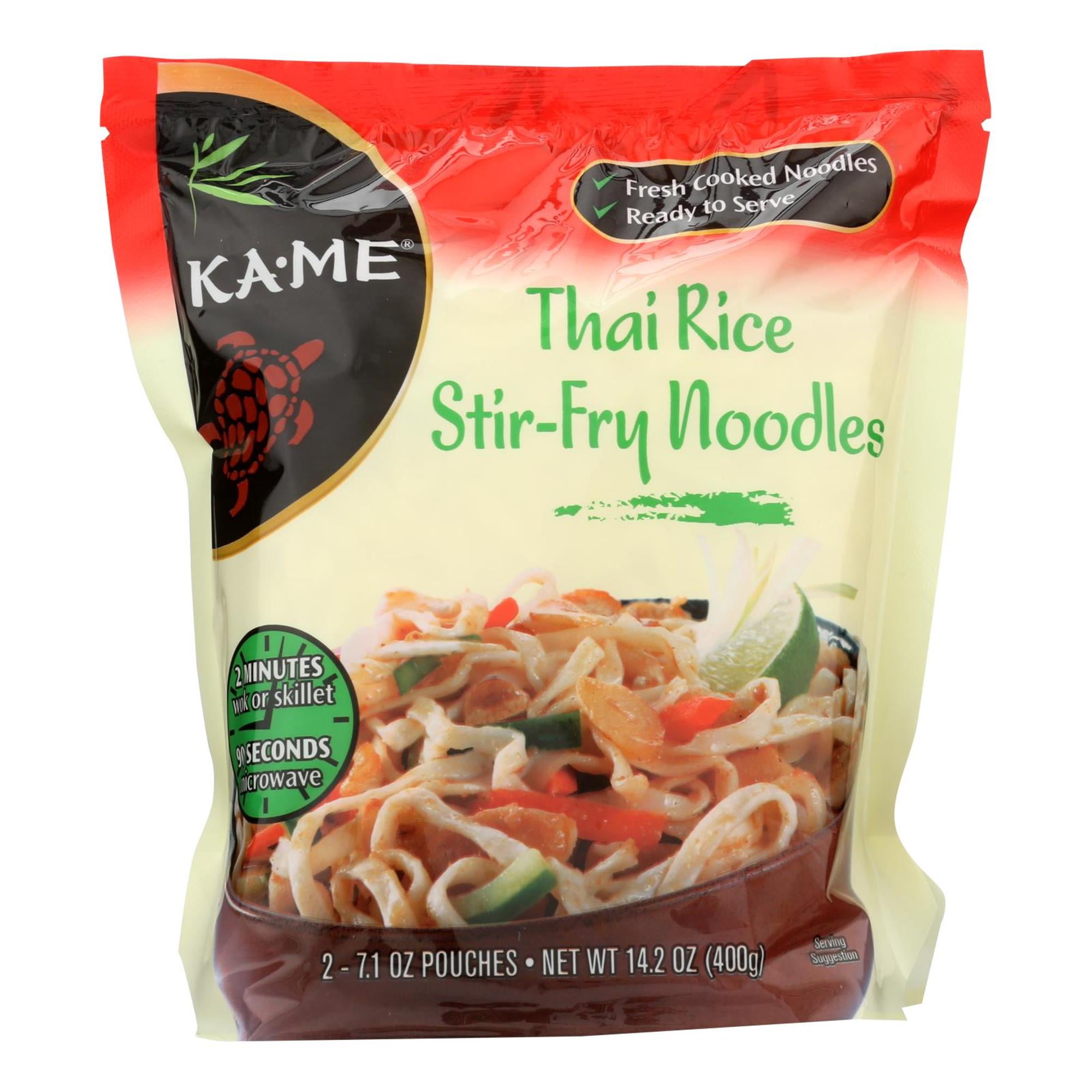 Ka Me Stir Fry Thai Rice Noodles, 14.2 Ox Bags, Pack of 6
