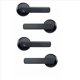 thumbnail image 1 of 2X Cerradura de Puerta Inteligente con Huella Digital,ContraseñA,Cerradura ElectróNica,Desbloqueo,Perillas de Puerta de Entrada,Cerradura para Dormitorio, Hogar, Hotel, Apartamento, 1 of 7