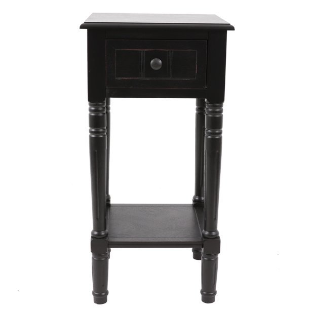 Simplify One Drawer Accent Table Walmart Com Walmart Com