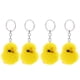 thumbnail image 1 of llaveros de peluche amarillos con forma de pollo, ideales para rellenar bolsas de regalo, bolsas de regalo, bolsas de regalo, etc, 1 of 7