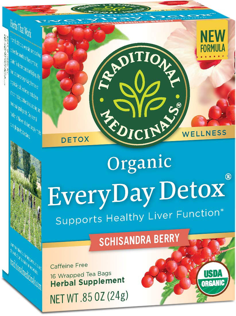 Traditional Medicinals Organic EveryDay Detox Schisandra Berry Detox
