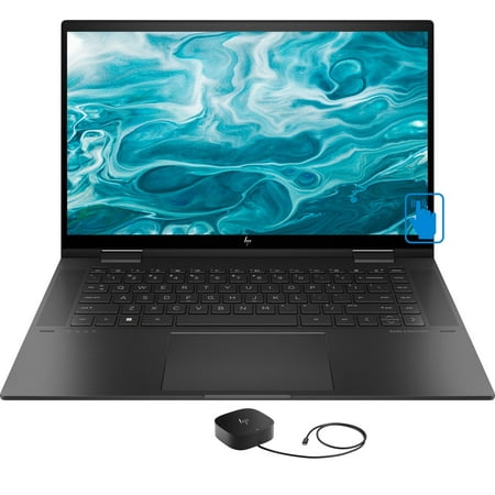 HP ENVY x360 15 Home/Business 2-in-1 Laptop (AMD Ryzen 7 5825U 8-Core, 15.6in 60Hz Touch Full HD (1920x1080), AMD Radeon, 8GB RAM, 256GB SSD, Backlit KB, Wifi, Win 11 Home)