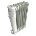 thumbnail image 2 of Optimus H-6011 3-Setting 1,500-Max 7-Fin Portable Oil-Filled Radiator Heater with Thermostat and Wheels, 2 of 10