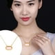 thumbnail image 3 of Corazón Longitud Ajustable Collar Colgante para Mujeres, 3 of 8