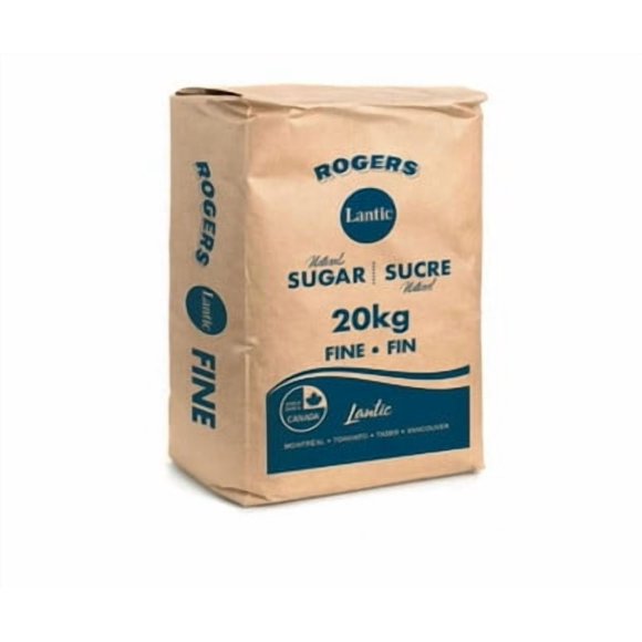 Rogers Sugar Granulated Fine 20 KG/44.09 LBS