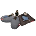 thumbnail image 3 of Puff Cama Matrimonial 2 en 1 con Taburete Baggy Oxford 140 x 180 cm Baggy Puff Baggy 2 Bed Matrimonial con Taburete Oxford 140 x 180 cm, 3 of 3