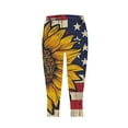 thumbnail image 6 of QATAINLAV Womens Legging 4th of July Outfits Summer Casual Stretch Cropped Yoga Pants Star Stripe Print Capri Leggings American Flag Patriotic Tight Capris Multicolor XXL Mother's Day Gifts, 6 of 8