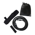 thumbnail image 2 of Cinturón de resistencia acuática, cinturón de natación, dispositivo de entrenamiento de velocidad para ejercicios acuáticos, accesorios profesionales, equipo para adultos y niños. Negro, 2 of 8
