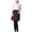 Brown, variant on Server Aprons, Waist Apron with 2 Pockets,Cotton Blend Kitchen Short Half Waist Apron for Restaurant Waitress Work Cafe Barbecue Cooking,Durable Kitchen Chef Apron for Women Men,1Pc(Brown,23.6x15.7")