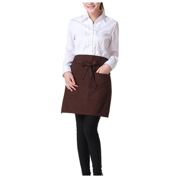 TIELUTT Adult 2 Pockets Waitress Waist Grilling Apron 4xl Adult Aprons for Cooking Women plus Size Cooking Aprons for Women Aprons for Men Kitchen by Dozen Apron Smock Dress