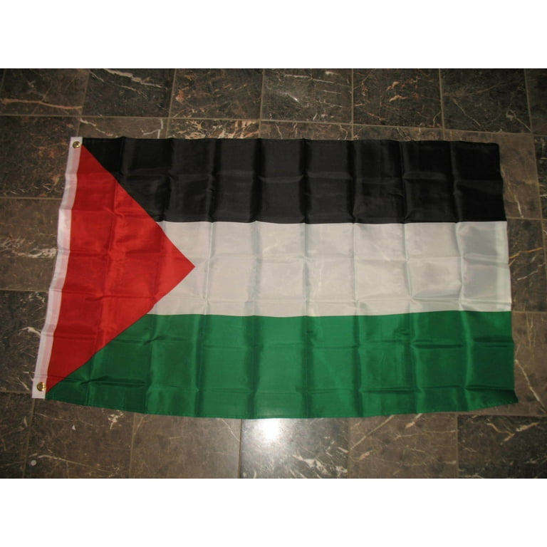 Online Stores Palestine Printed Polyester Flag 3ft x 5ft - 7in x