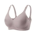 thumbnail image 3 of Fsqjgq Plus Size Push Up Bras for Women Jelly Seamless Sports Bra Sexy Back Support Full Coverage Wireless Bra Bralettes Comfort Underwear M, 3 of 4