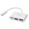 thumbnail image 1 of Monoprice 3-in-1 USB-C to 4K HDMI Multiport Adapter, 1 of 2