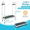 Portable 400 LBS Medical Step Stool with Handle for Elderly, High Steps ...