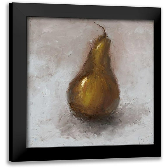 Nichols, Liz 12x12 Black Modern Framed Museum Art Print Titled - Painted Fruit II