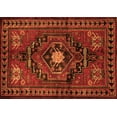 thumbnail image 1 of Ahgly Company Indoor Rectangle Persian Orange Traditional Area Rugs, 3' x 5', 1 of 1