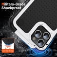 thumbnail image 2 of Funda para iPhone 7, 8, SE, SE2 y SE3, con doble capa de protección, a prueba de golpes, protección para pantalla y cámara., 2 of 5