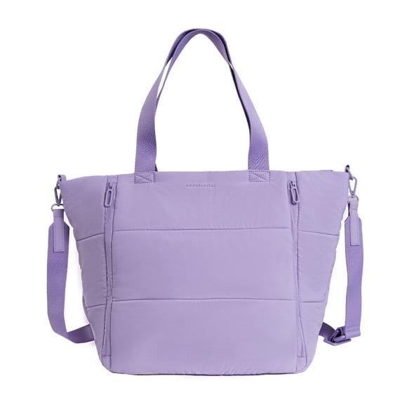 Bolsa Tote Bag para Laptop 15 Pulgadas Cool Capital Onna color lila, 39 Litros