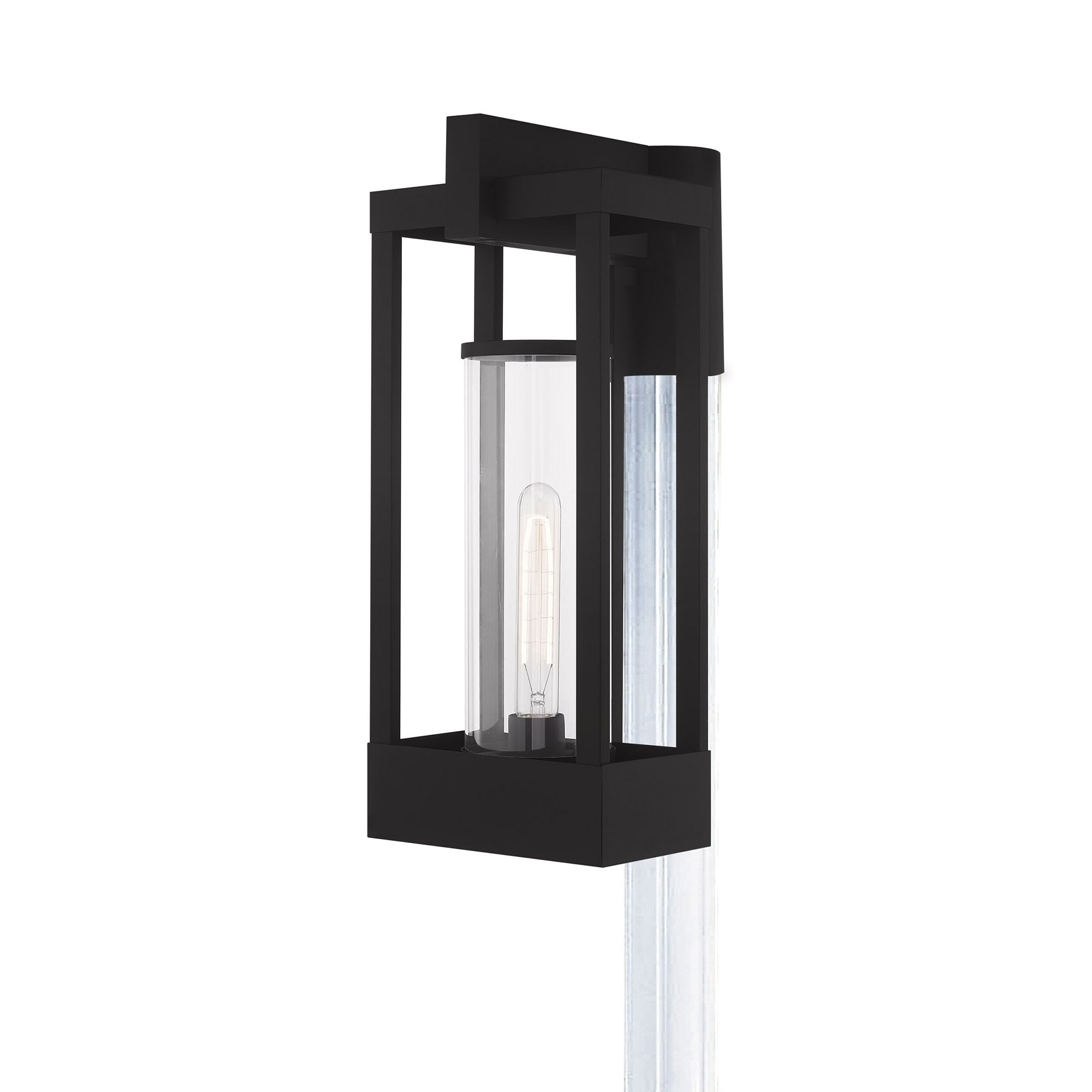 Livex Lighting - Delancey - 1 Light Outdoor Post Top Lantern in Contemporary - image 2 of 5